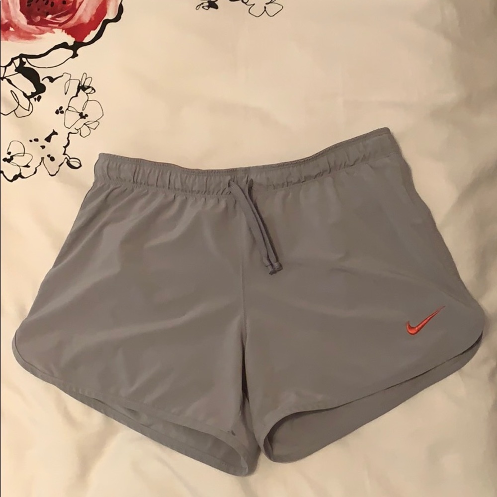 Nike Grey/Pink Dri-Fit Shorts